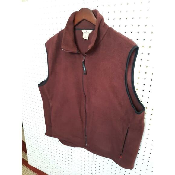 Woolrich Fleece Vest Full Zip Outdoor Casual Men's 2XL EUC - Picture 1 of 6